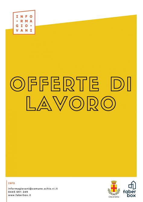 Offerte di lavoro a Urbania